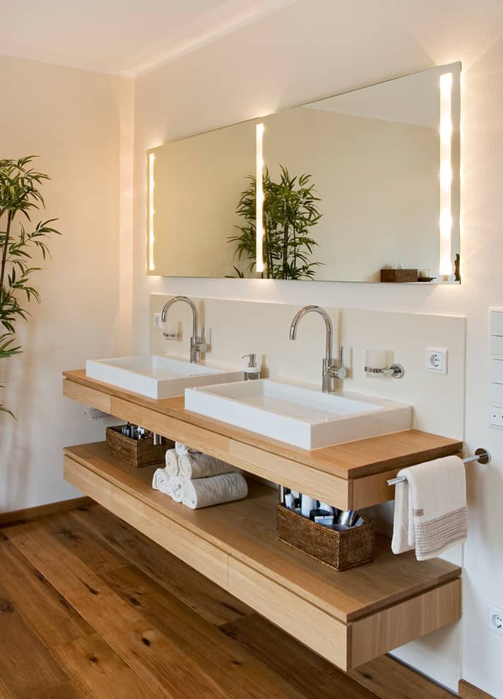 very cool bathroom vanity and sink ideas (lots of photos!)