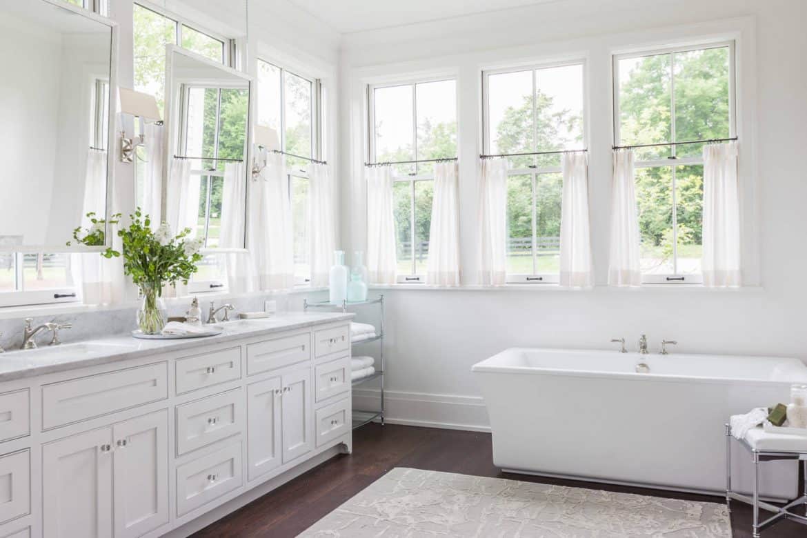 Tips Ideas For Choosing Bathroom Window Curtains WITH PHOTOS