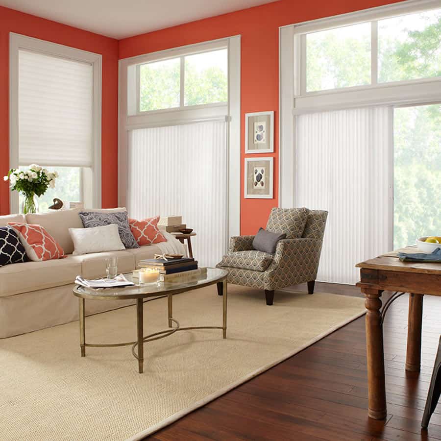 Simple Window Treatments For Doors for Large Space