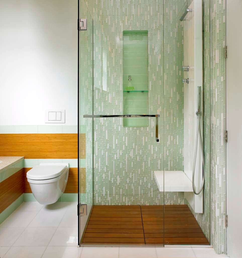Zelené Kapky sprcha