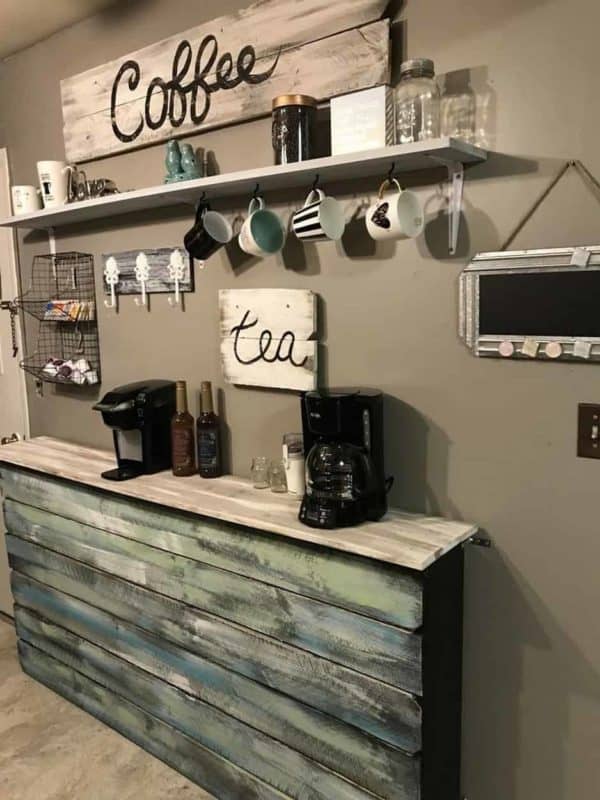 22+ Coffee Bar Ideas You Can DIY This Weekend Decor Snob