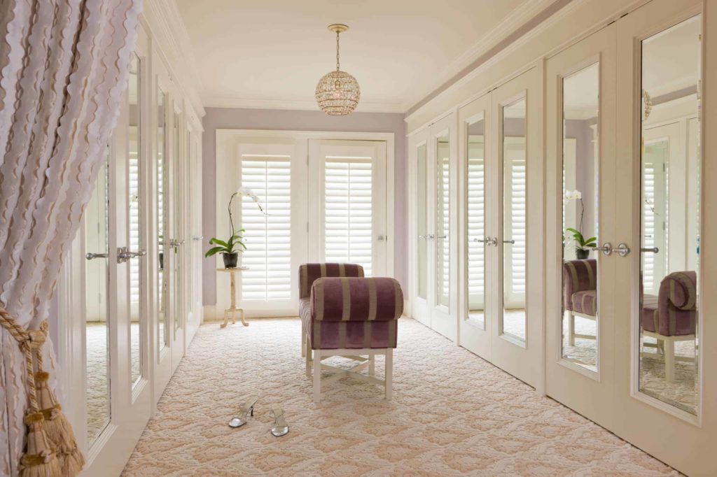 Double Closet Doors with Mirror