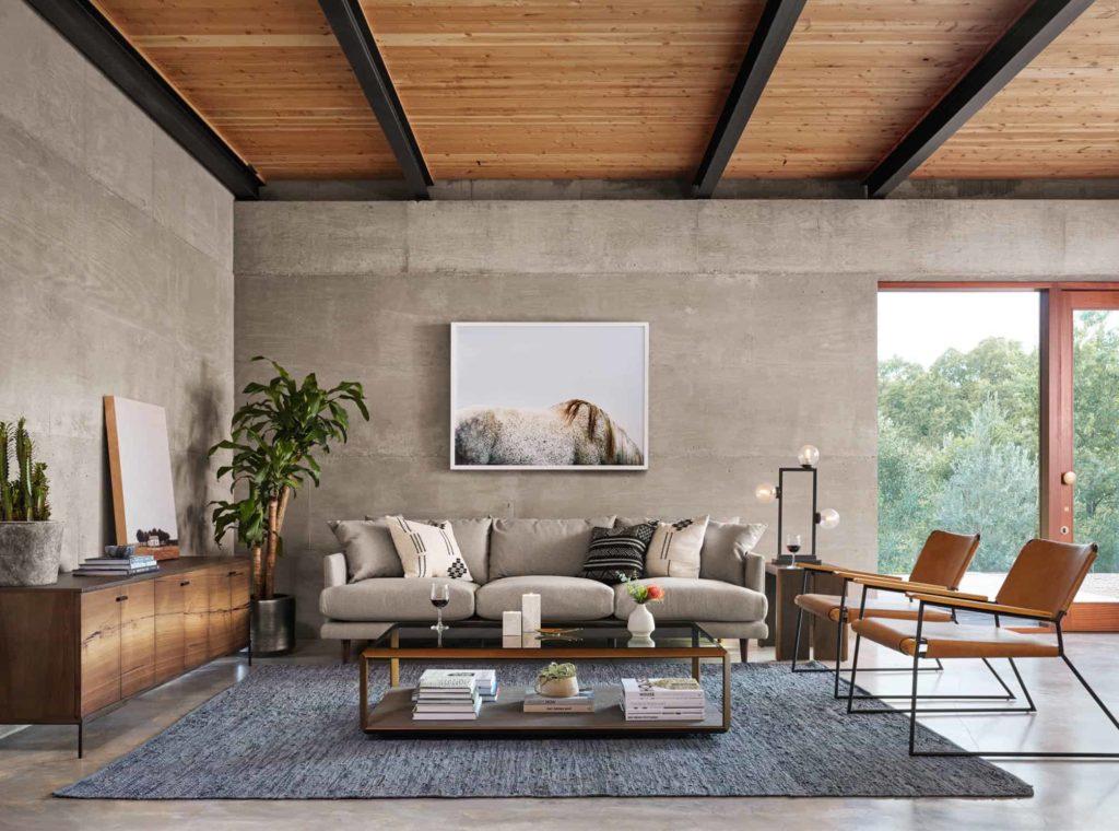 Grey Can Combine Industrial With Natural 