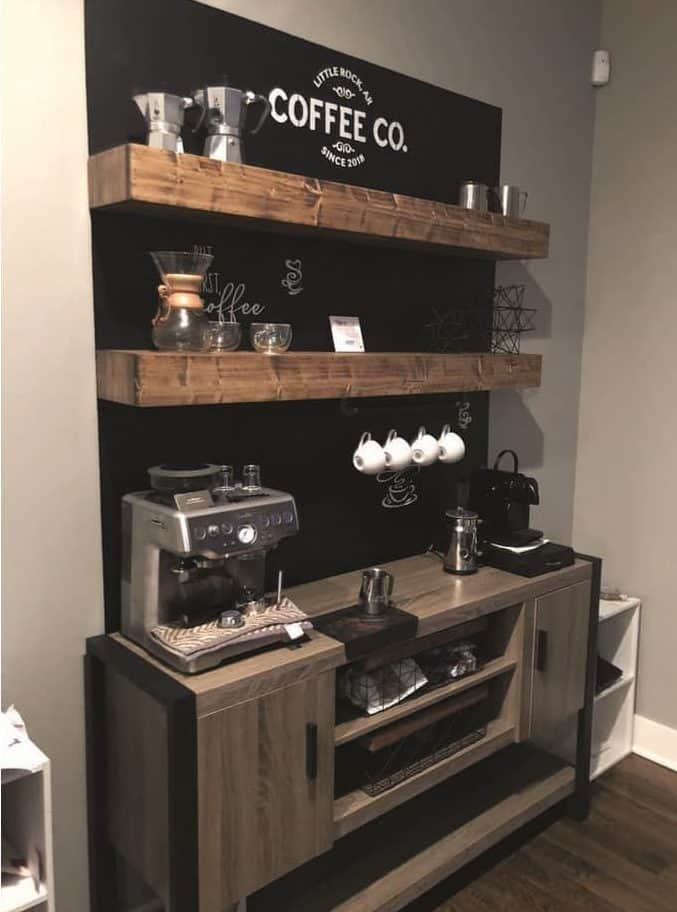 47 Best Kitchen Coffee Station Ideas For Your Home In 2020
