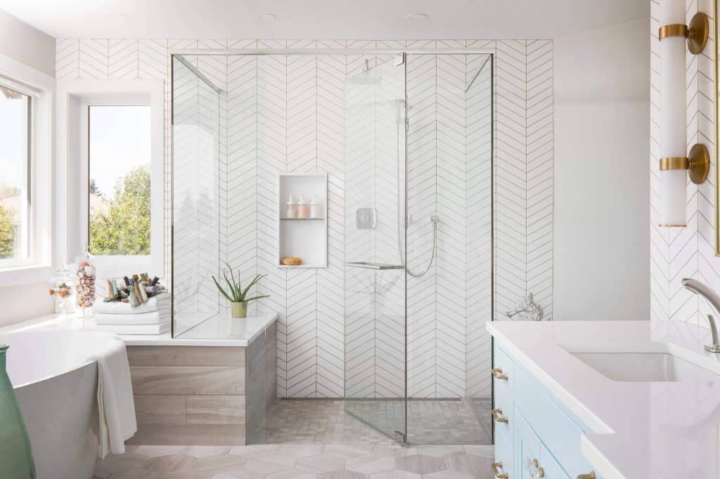Should Shower Tiles Go To The Ceiling, Best Place For Bathroom Tile