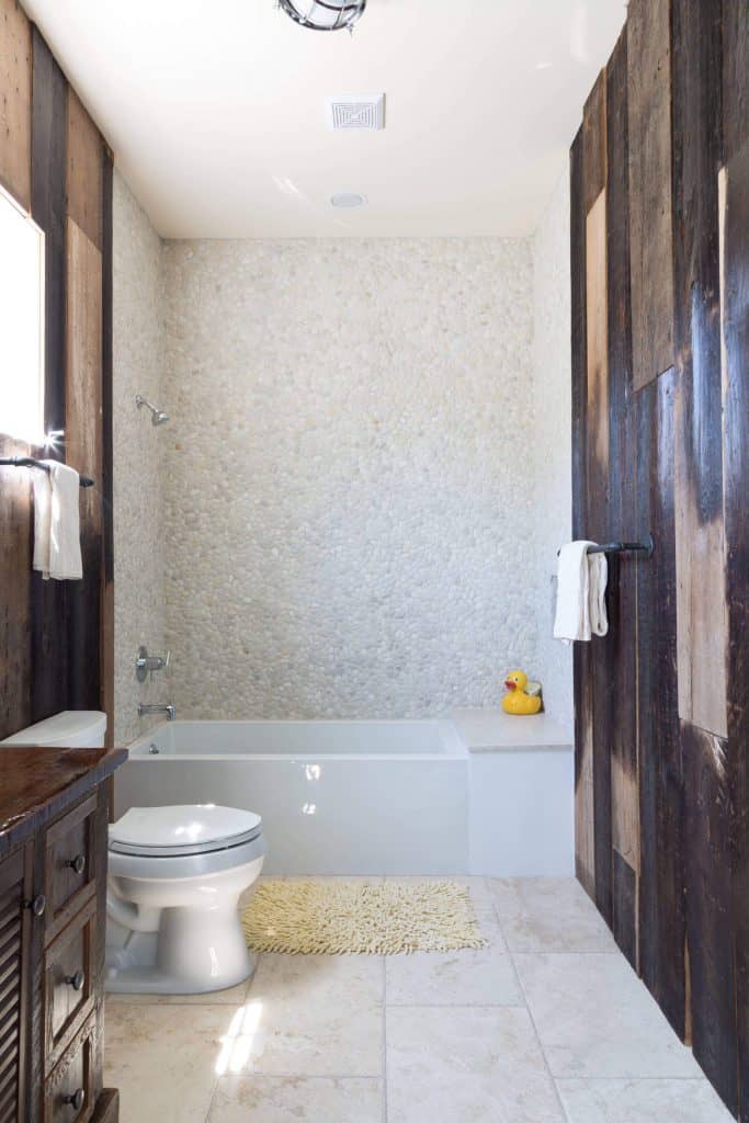Shower Ideas with Freckled Pebble Tiles