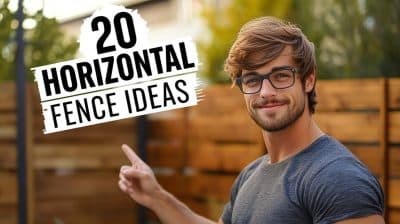 20 Horizontal Fence Ideas with Blake