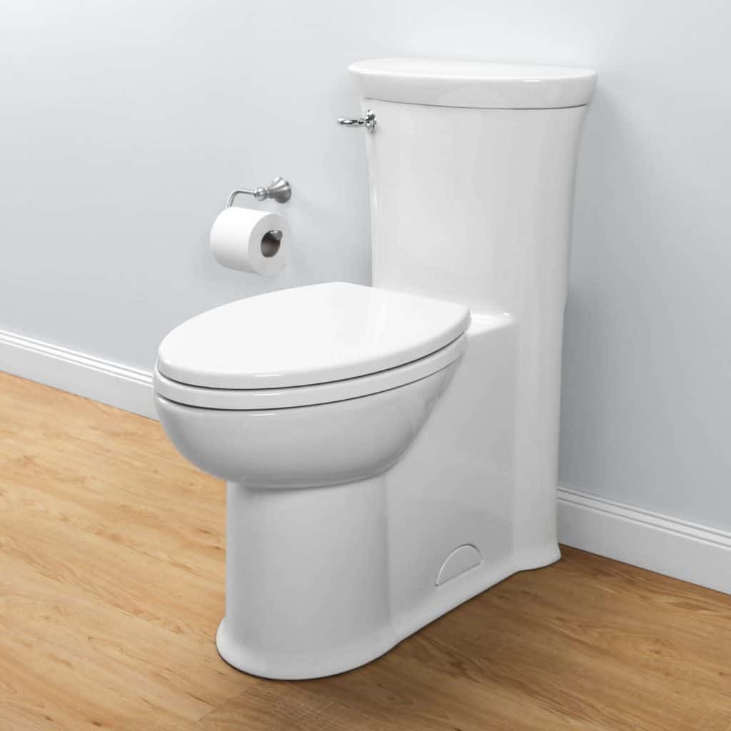 American Standard 2891.128.222 Boulevard RH Elongated One Piece Flowise Toilet, Linen