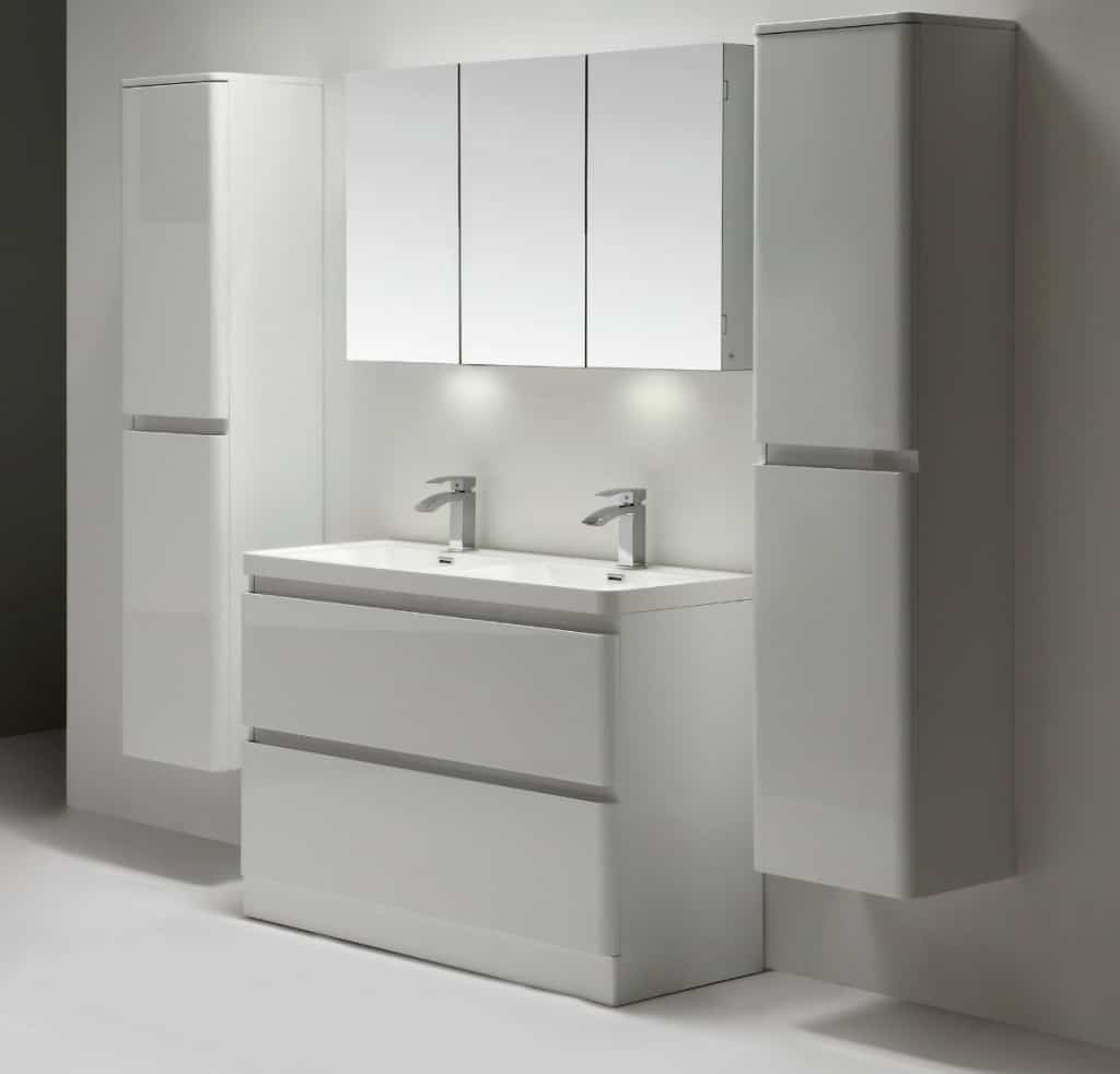 Eviva Glazzy® 48 Floor Mount Bathroom Vanity