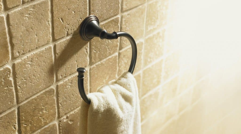 Kohler K-10557-2BZ Devonshire Towel Ring