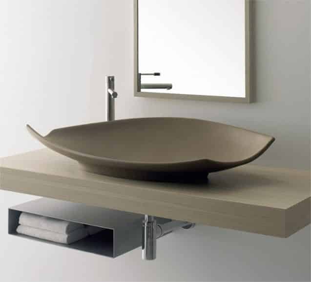 Scarabeo 8053E Kong Above the Counter Ceramic Washbasin without Overflow