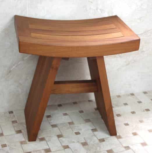 Teak Shower Bench