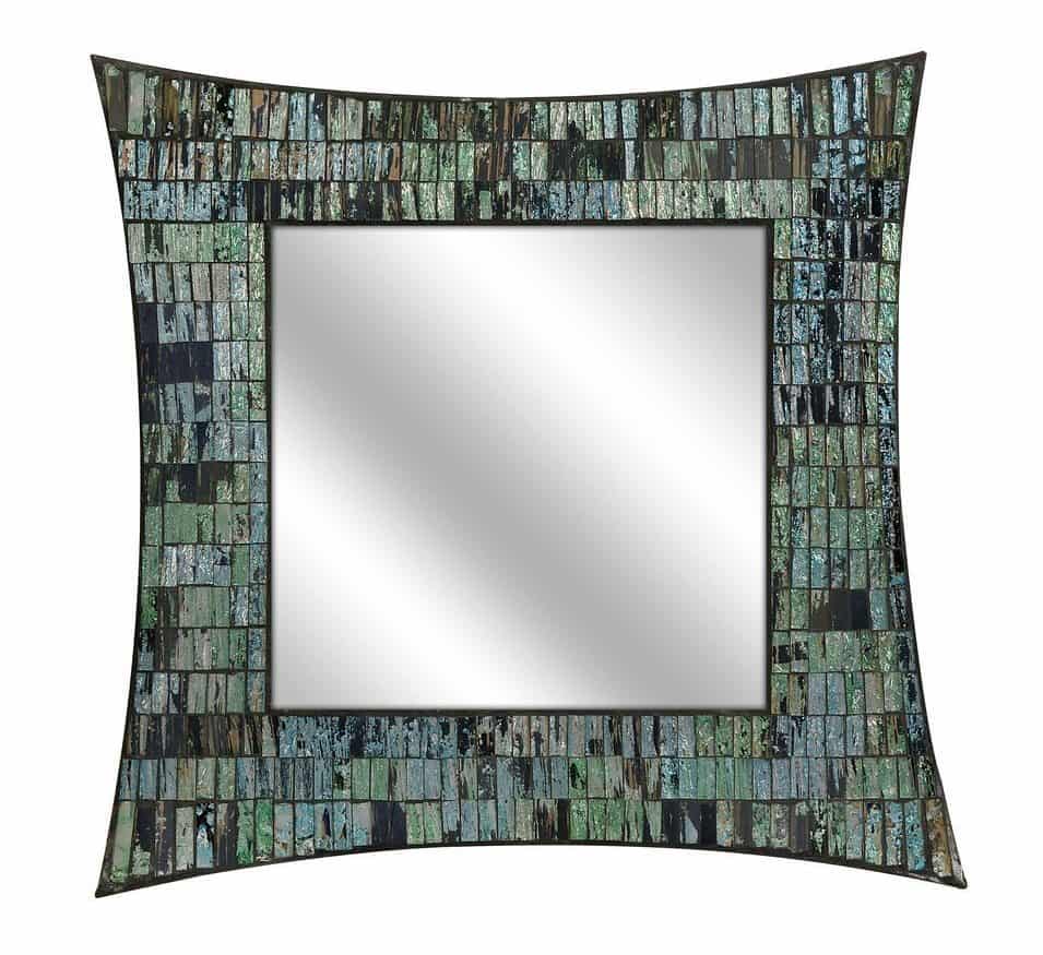 IMAX 96108 Elegant Aramis Mosaic Glass Wall Mirror