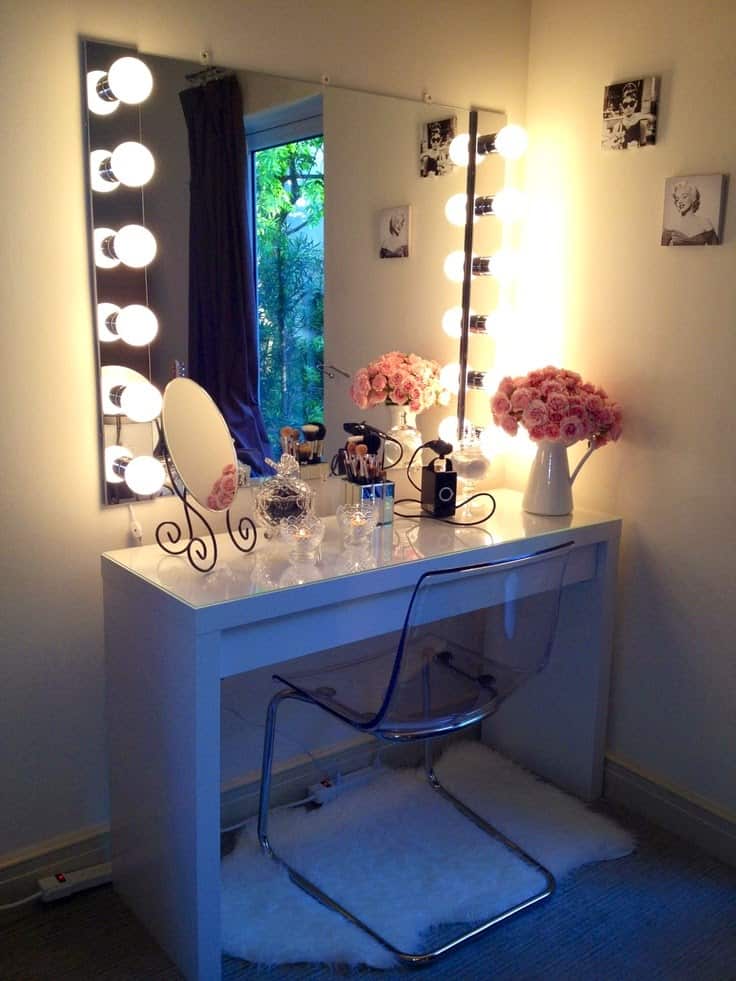 Ideas For Making Your Own Vanity Mirror With Lights 2021 Edition