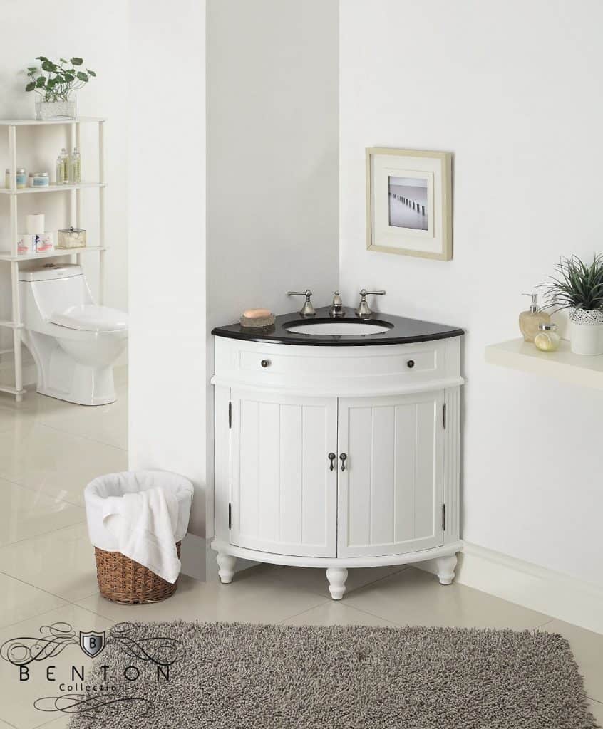 24 Thomasville Corner Sink Bathroom Vanity Model CF-47533GT