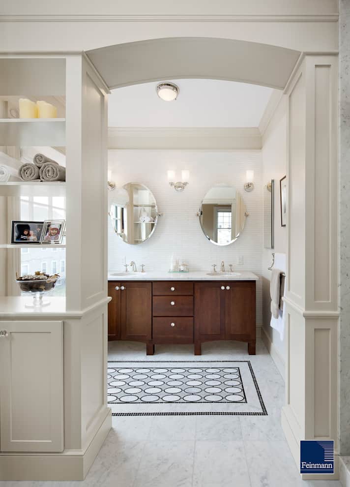 20 Best Oval Bathroom Mirrors Stylish, Oval Bathroom Mirror With Lights