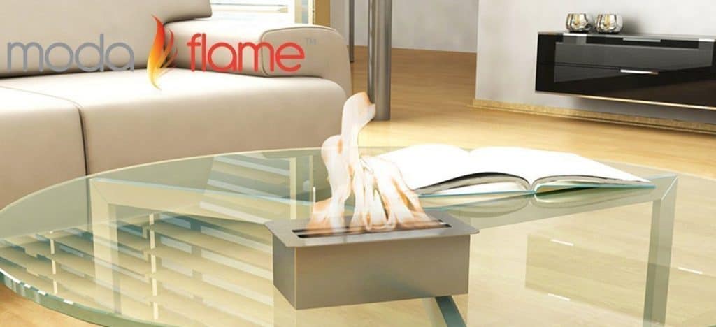 Moda Flame 12 Ventless Ethanol Fireplace Burner Insert