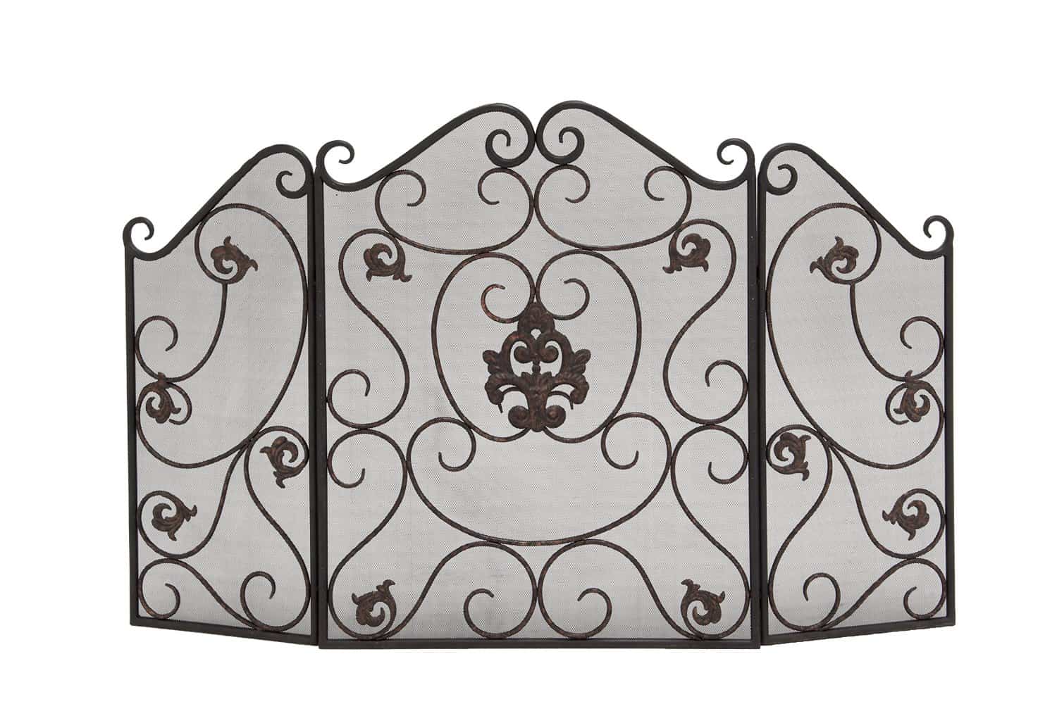 Deco 79 Metal Fire Screen