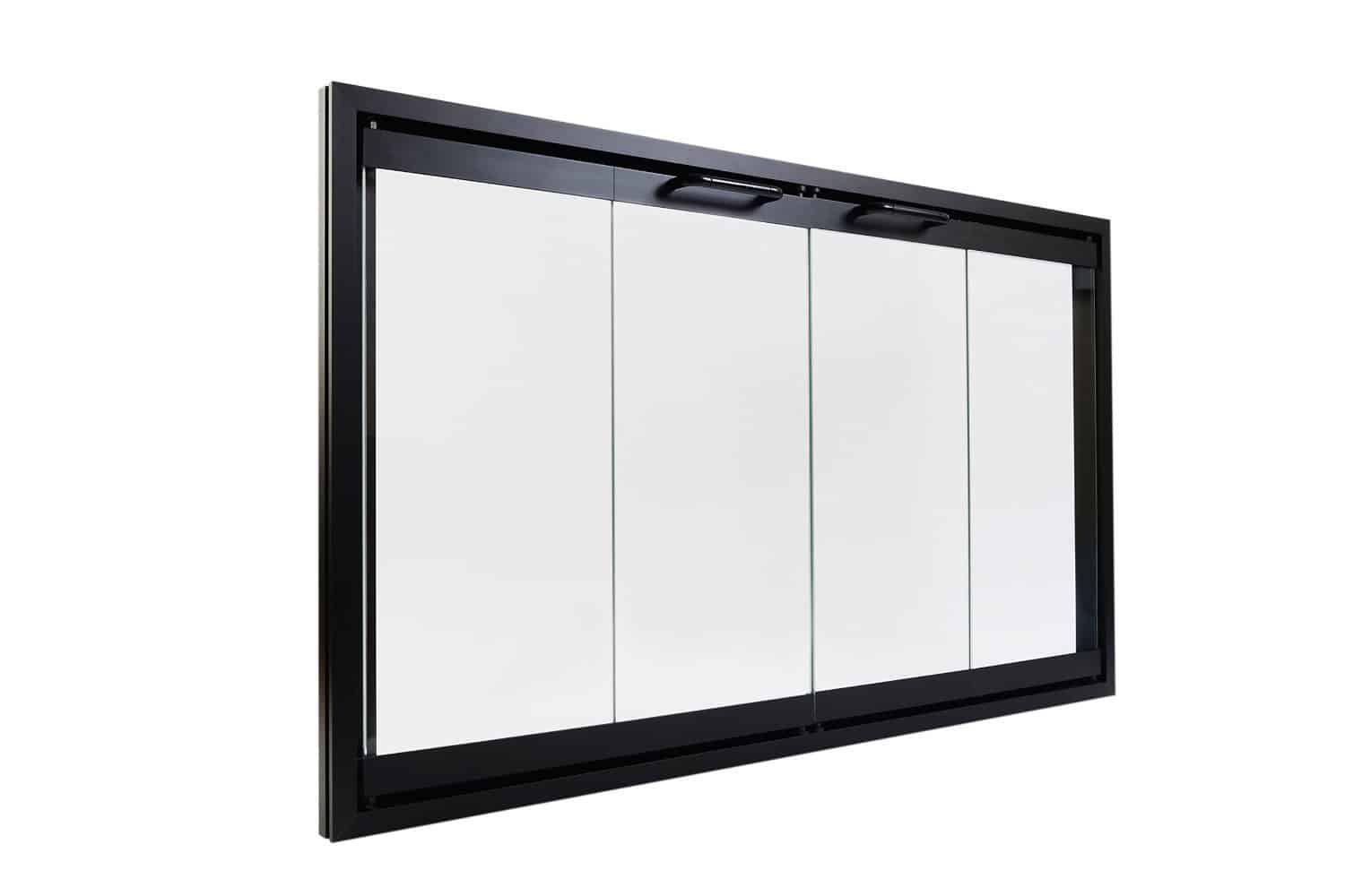 Superior Bi-Fold Glass Fireplace Door,