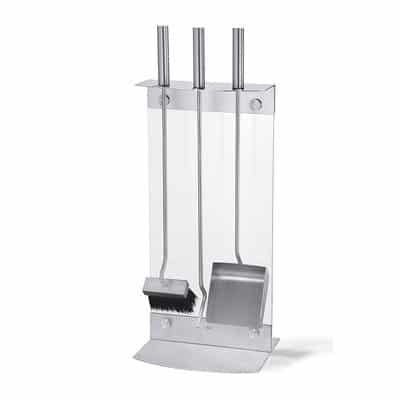 ZACK 50015 SCINTA fire tool set 3pcs poker, broom, dust shovel