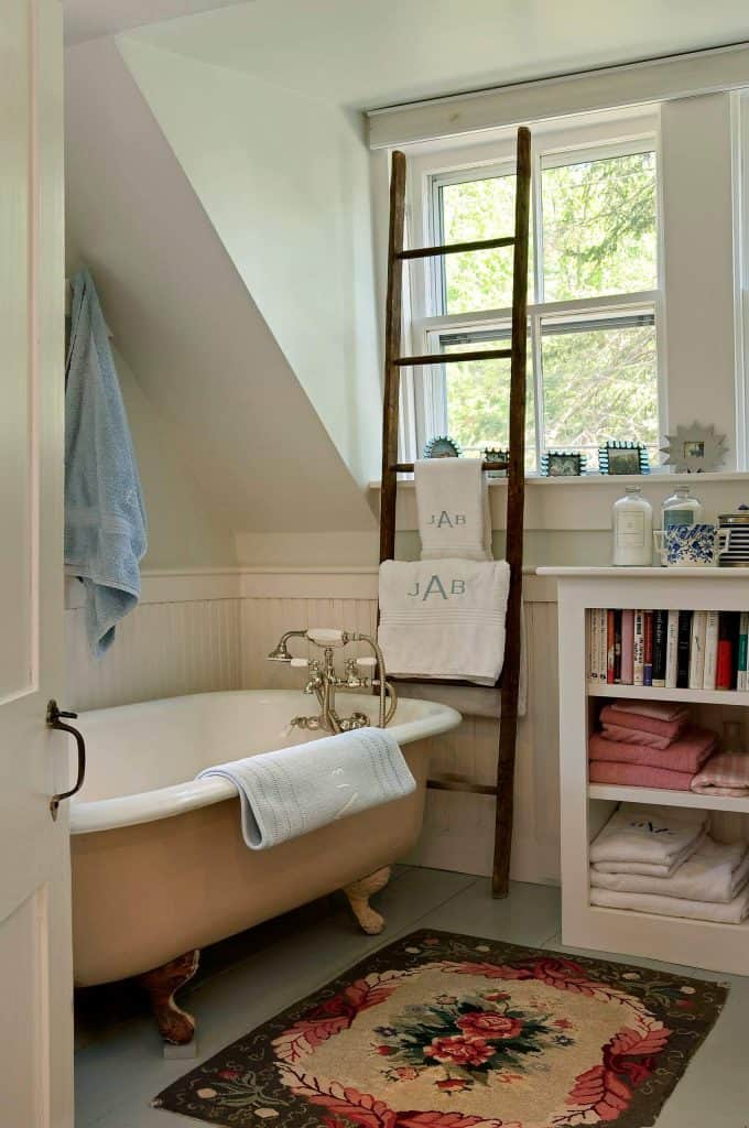 Drying Rack and Storage Shelf towel storage ideas