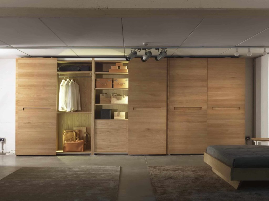Bamboo Panel Sliding Doors