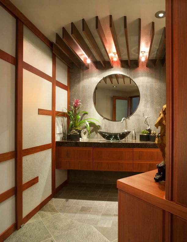 zen bathroom design in Los Angeles