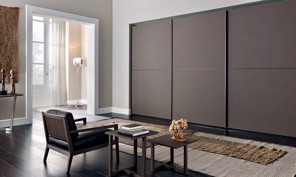 Flat Panel Reach-In Closets