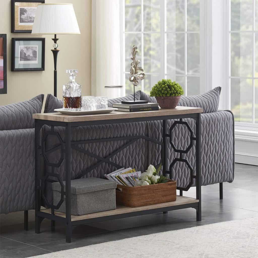 Behind Couch Sofa Table Decor Ideas - Sofa Design Ideas