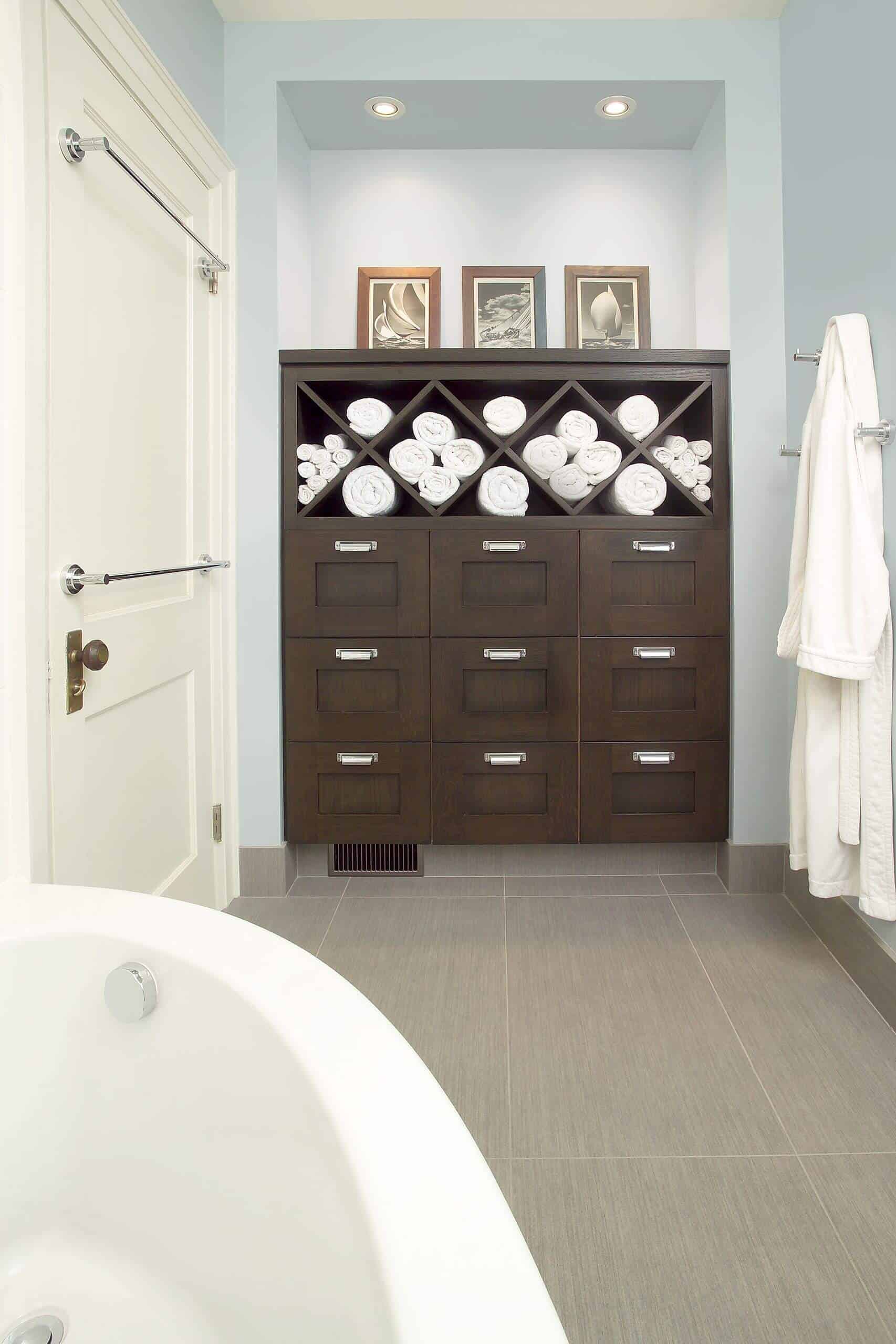 Towel Storage Ideas For Your Bathroom, Bathroom Shelves Ideas For Towels