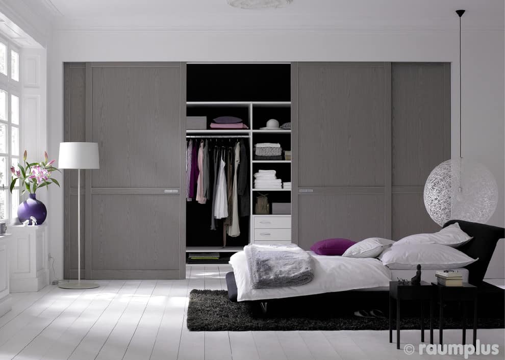 Bamboo Panel Sliding Doors