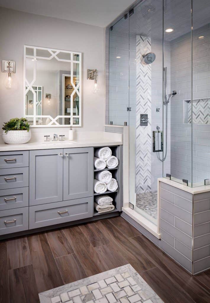 44 Modern Shower Tile Ideas And Designs, Master Bathroom Tile Ideas Photos