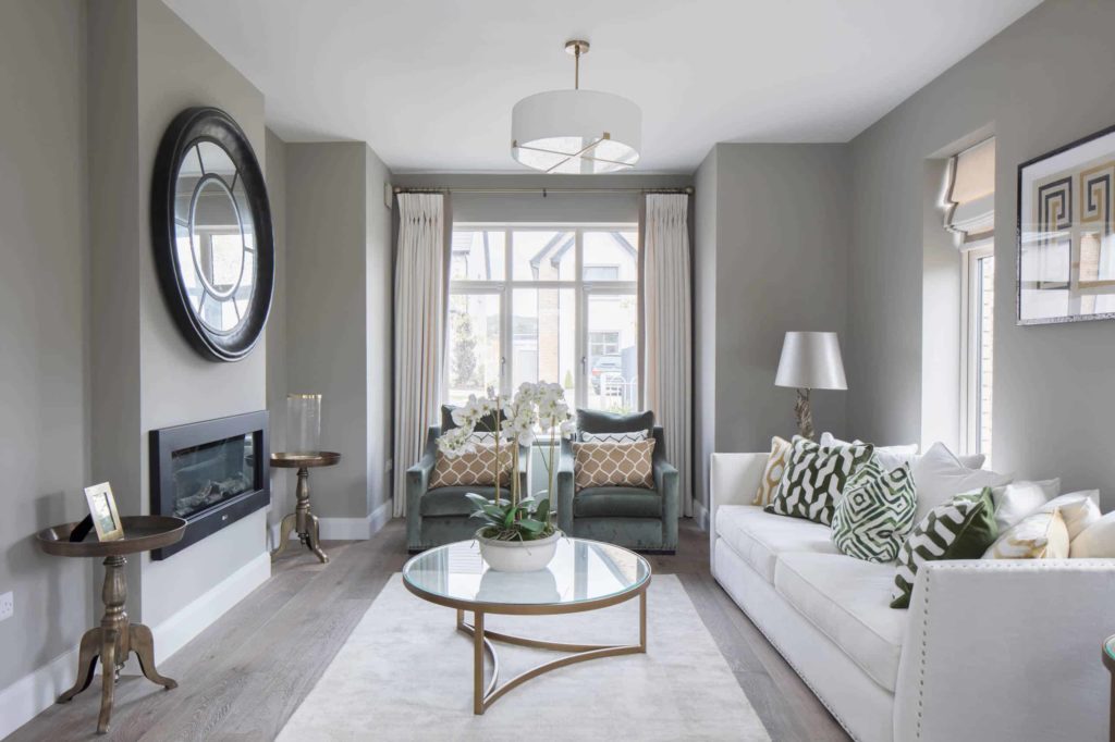 What are the most popular shades of grey paint for a living room?