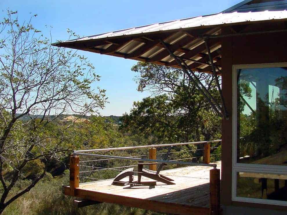 Mixed Materials Wire Balustrade
