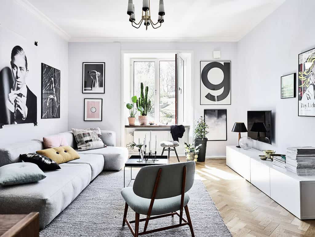 grey living room ideas with color