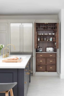 28+ Coffee Station Ideas Built Into Your Kitchen Cabinets - Decor Snob