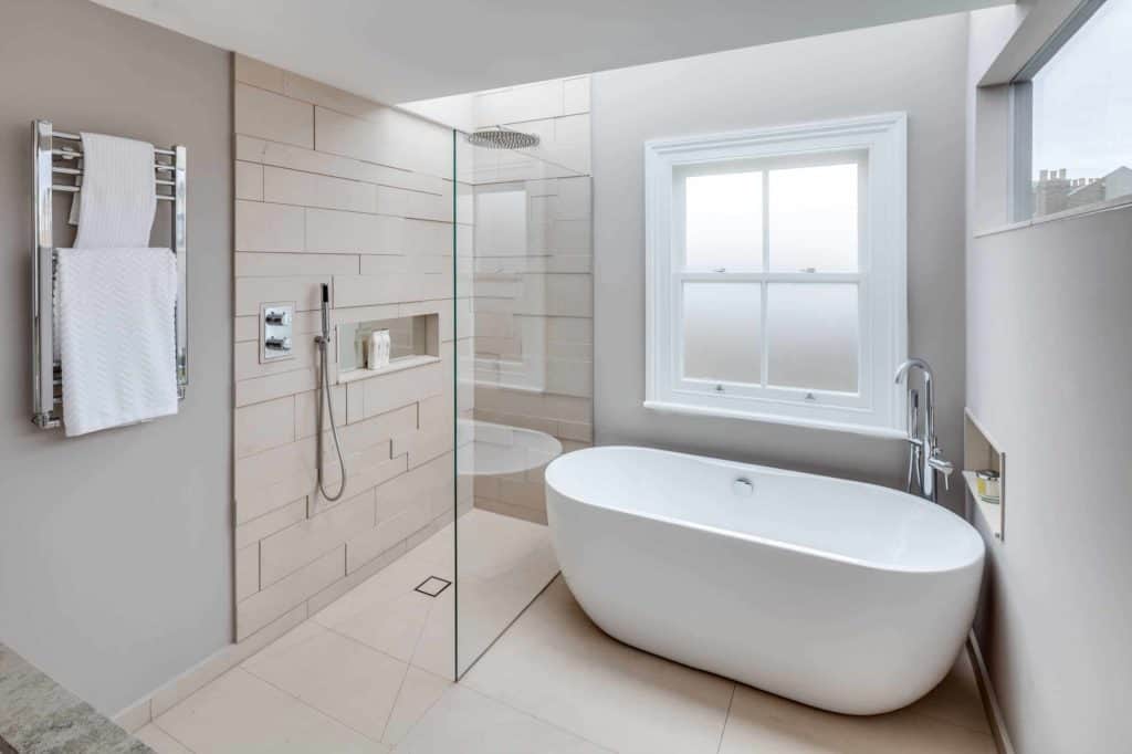 18 Modern Walk In Shower Ideas And, Bathtub Inside Shower Area