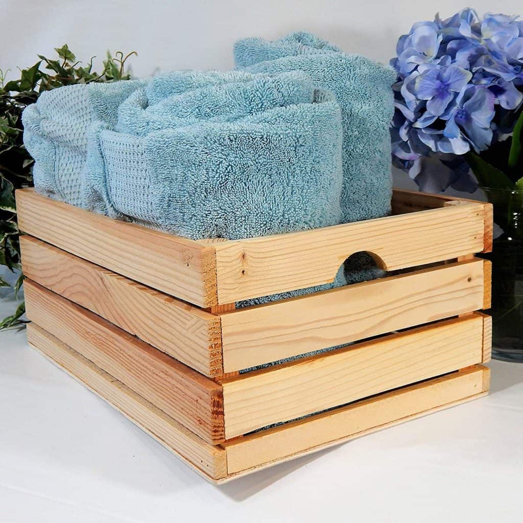 At Home On Main Handmade Rustic Crates