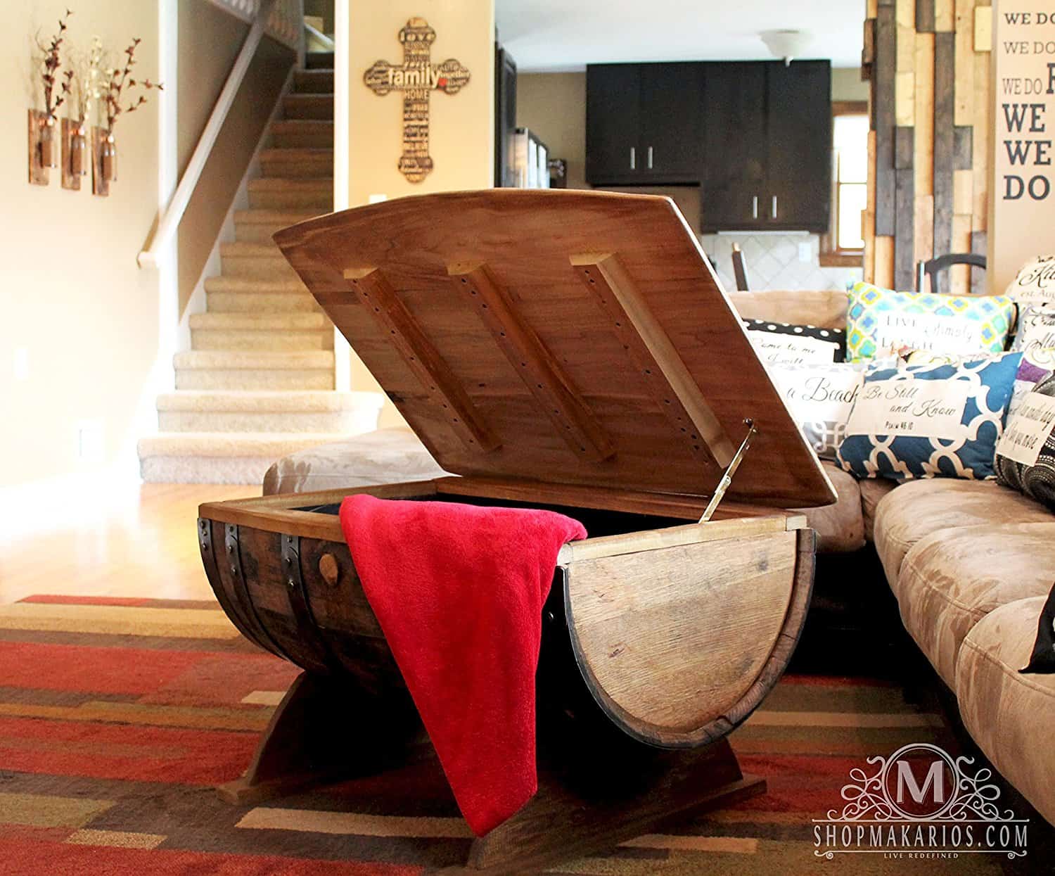 Barrel Coffee Table