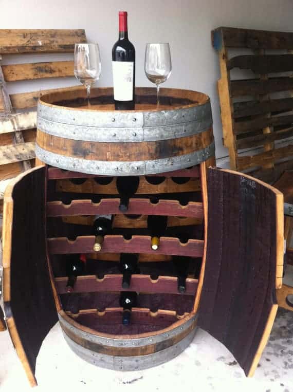Barrel Wine Rack