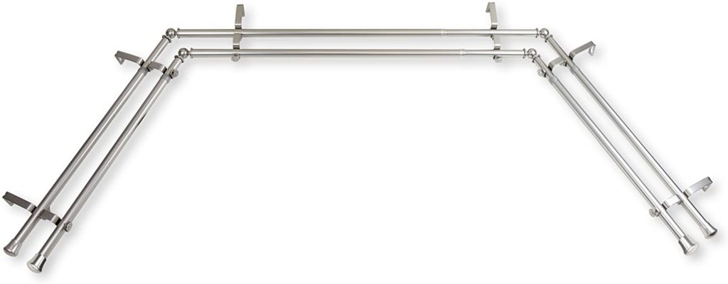 Bay Window Curtain Rod Set