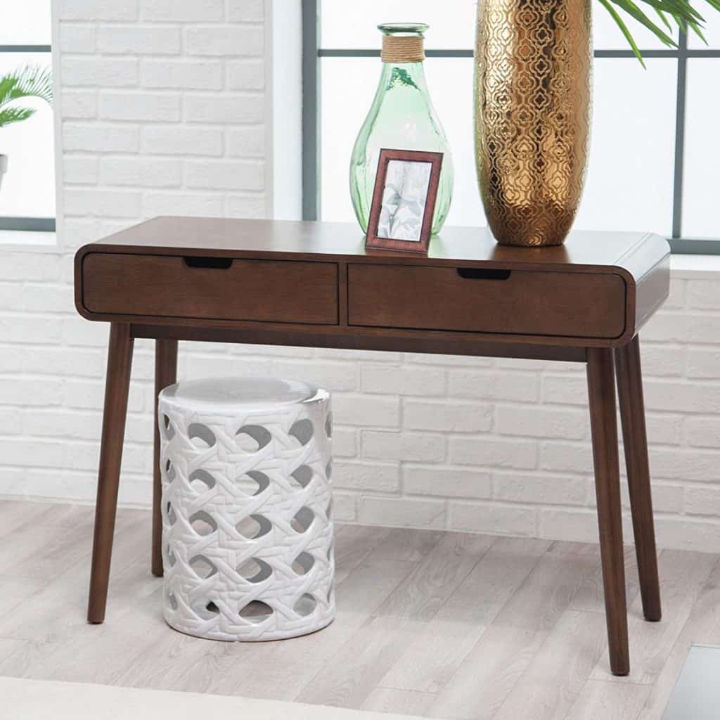 Belham Living Carter Mid Century Modern Console Table