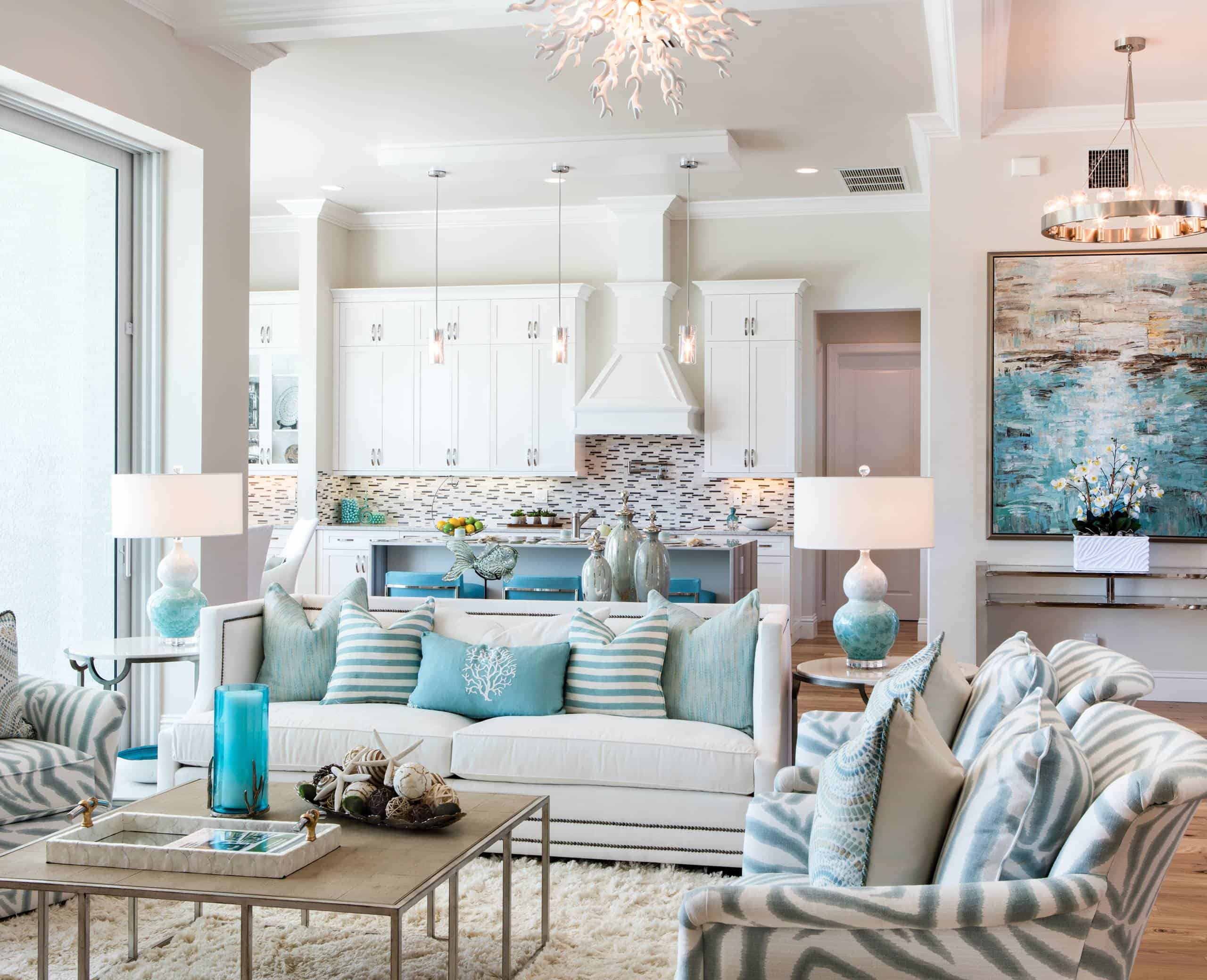 Coastal Living Room Decor: Seaside Sophistication