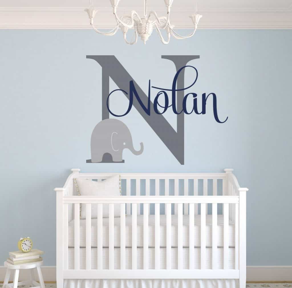 elephant decor for baby room