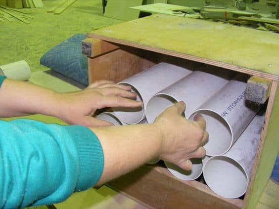 DIY PVC Wine Racks