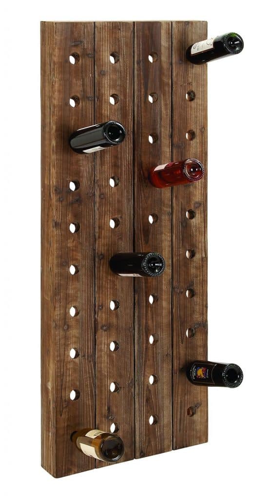 Deco 79 Wood Wine Rack