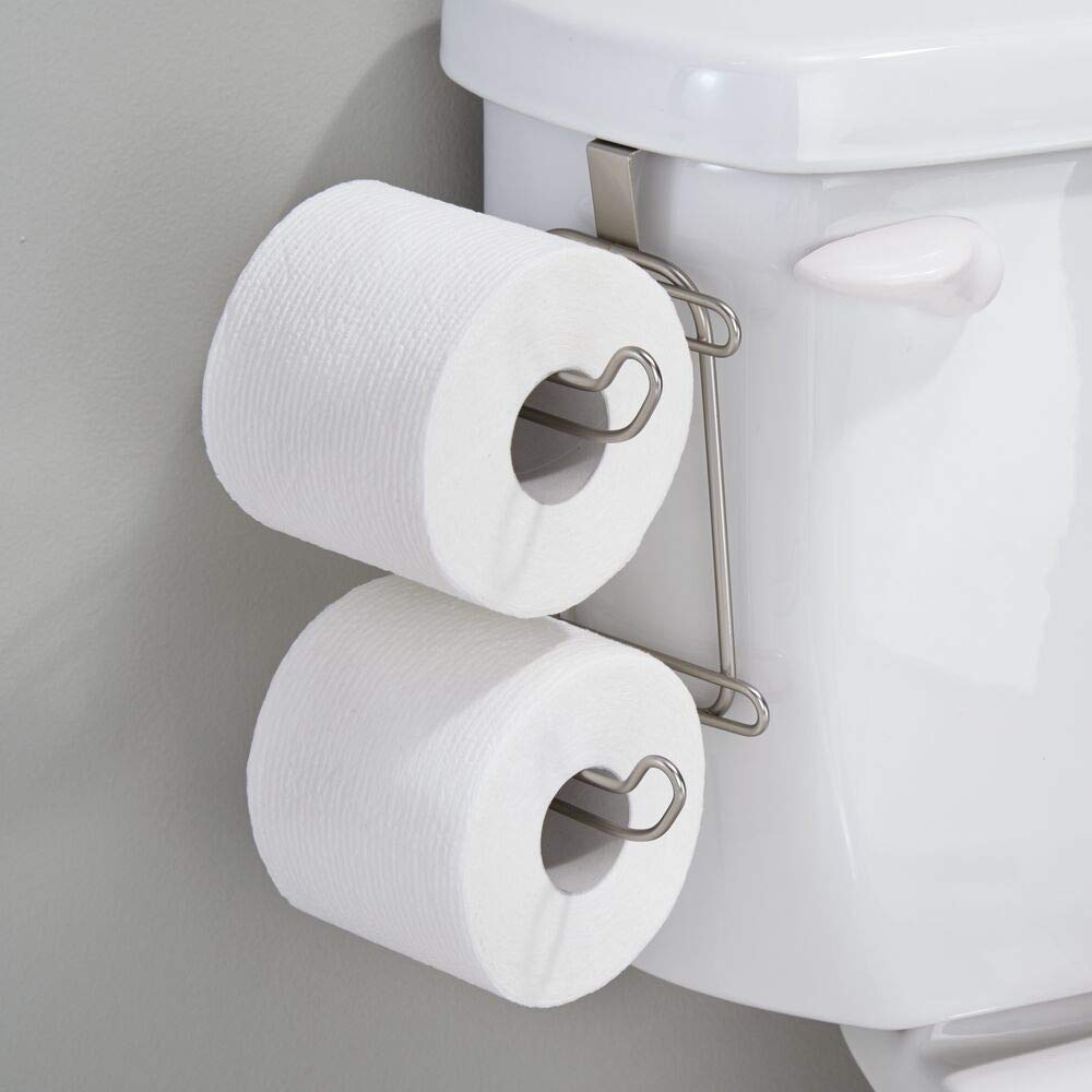 Paper Rack Matte Black Portable Simple Bathroom Roll Holder Toilet Storager