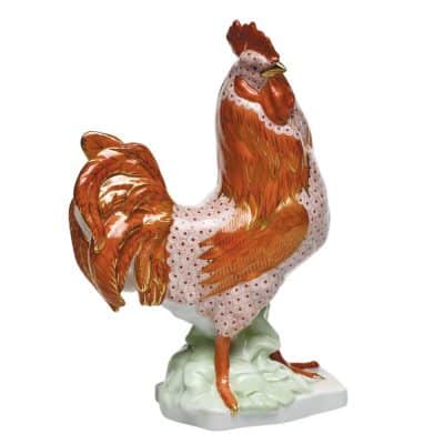 Herend Twirl Rooster Reserve Collection