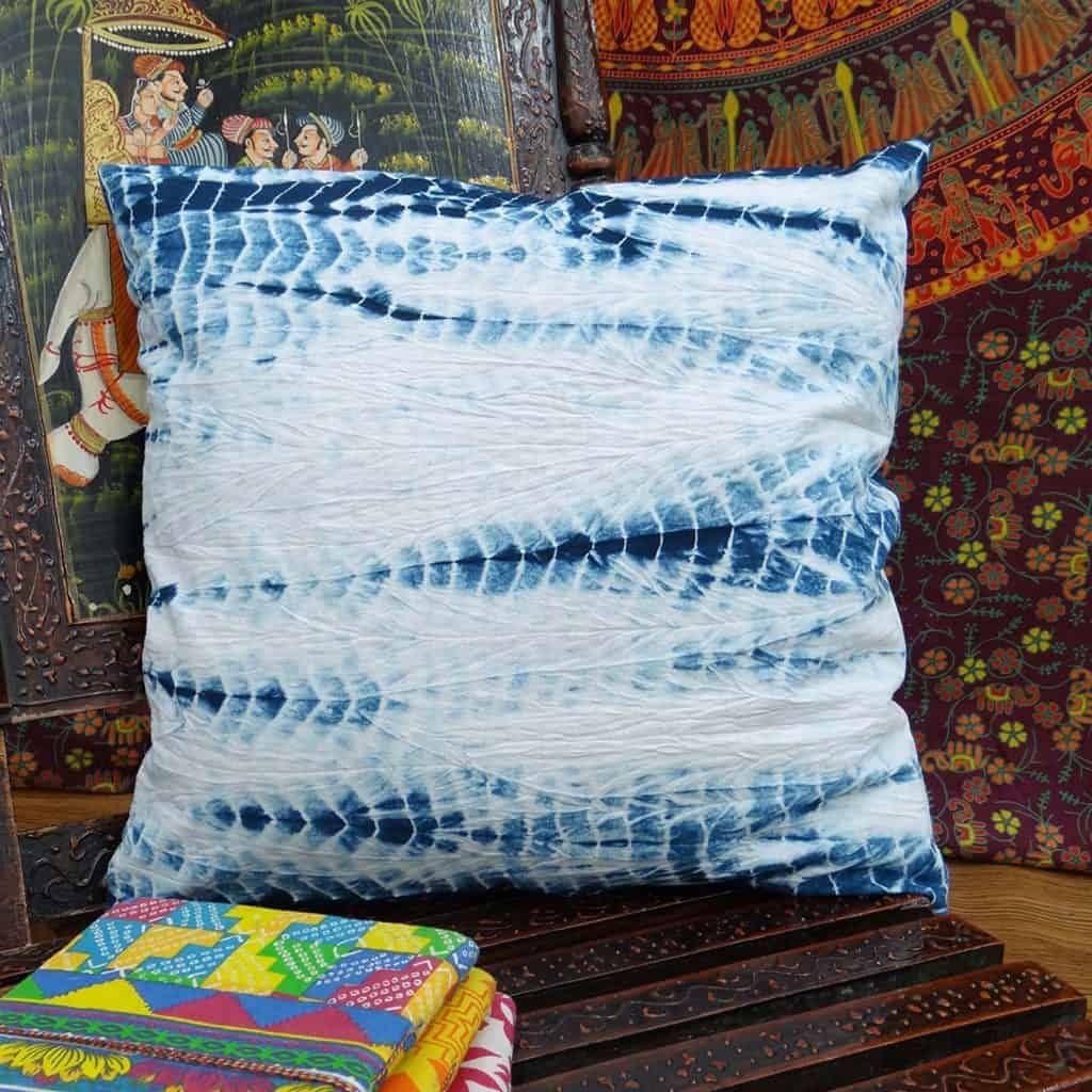 Home Decor Throw Pillow Tie Dye Print Decorative Cushion Cover