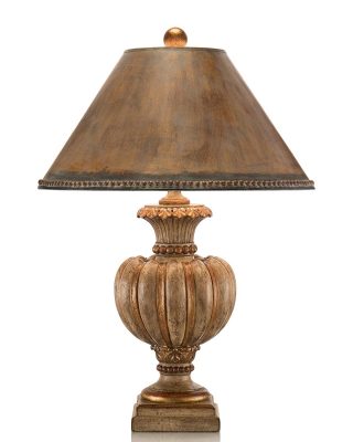 John Richard Fluted Tuscan Cream Urn Lamp JRL-8023